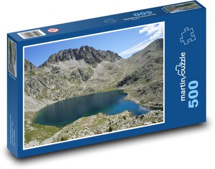 Klarer See in den Bergen - Puzzle - 500 Teile