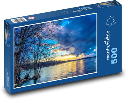 Sweden - nature - Puzzle of 500 pieces, size 46x30 cm 