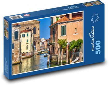 Itálie - Benátky - Puzzle 500 dílků, rozměr 46x30 cm