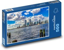 Meer – Manhattan, New York Puzzle 500 Teile - 46 x 30 cm