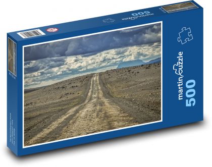 Island - cestou necestou - Puzzle 500 dílků, rozměr 46x30 cm