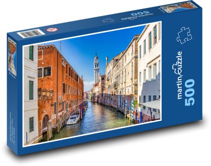 Benátky - Itálie - Puzzle 500 dílků, rozměr 46x30 cm