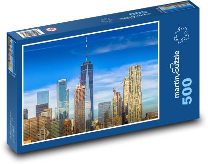 mrakodrap USA - Puzzle 500 dílků, rozměr 46x30 cm
