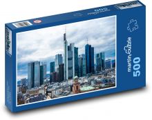 Frankfurt nad Mohanem - Německo Puzzle 500 - 46x30 cm