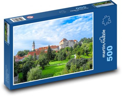 Česká Republika - Český Krumlov - Puzzle 500 dílků, rozměr 46x30 cm