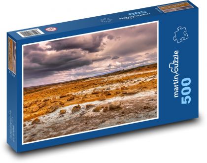 krajina Island - Puzzle 500 dílků, rozměr 46x30 cm