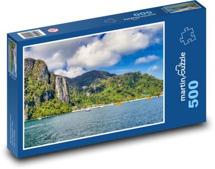 Tajska natura - Puzzle 500 elementów, rozmiar 46x30 cm