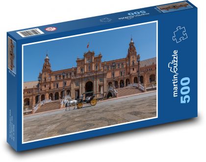 Španělsko - Sivilla - Puzzle 500 dílků, rozměr 46x30 cm