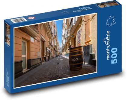 Schmale Stadtstraße - Puzzle - 500 Teile