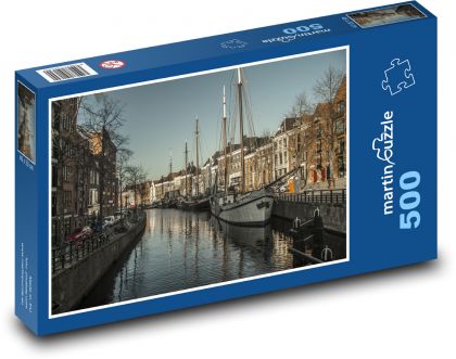 Holandsko - Groningen  - Puzzle 500 dílků, rozměr 46x30 cm