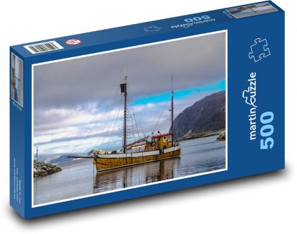 Norway - sailboats - Puzzle of 500 pieces, size 46x30 cm 