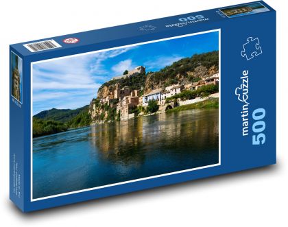 Spain - Miravet - Puzzle of 500 pieces, size 46x30 cm 