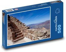 Wielki Kanion - schody Puzzle 500 elementów - 46x30 cm