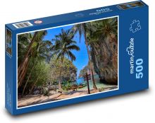 Palmen am Strand in Thailand Puzzle 500 Teile - 46 x 30 cm