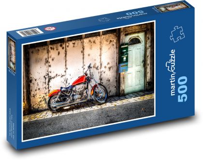 Harley Davidson Sportster - Puzzle 500 dílků, rozměr 46x30 cm