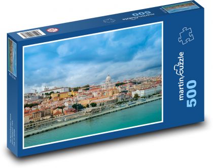 Portugal - Lisbon - Puzzle of 500 pieces, size 46x30 cm 