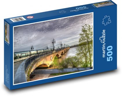 Most v Bordeaux, Francie - puzzle 500 dílků