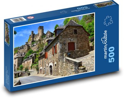 Kamenné město pod hradem - puzzle 500 dílků