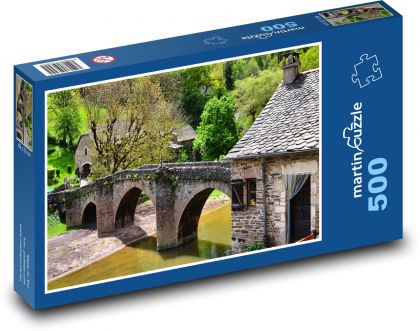 Historický most - Puzzle 500 dílků, rozměr 46x30 cm