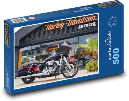 Harley Davidson - Puzzle 500 dílků, rozměr 46x30 cm
