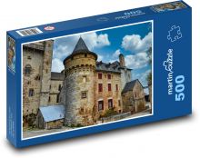 Veža, hrad, pevnosť Puzzle 500 dielikov - 46 x 30 cm 