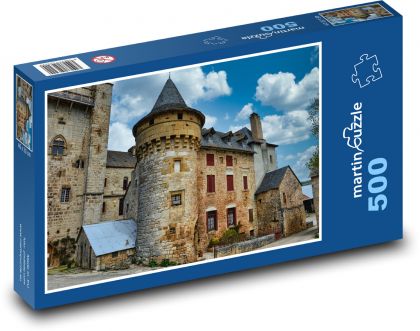 Veža, hrad, pevnosť - Puzzle 500 dielikov, rozmer 46x30 cm 