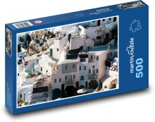 Domy pri mori - Santorini Puzzle 500 dielikov - 46 x 30 cm 