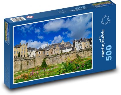 Francie - město - Puzzle 500 dílků, rozměr 46x30 cm