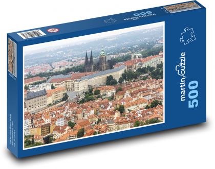 Praha - Hradčany - Puzzle 500 dílků, rozměr 46x30 cm