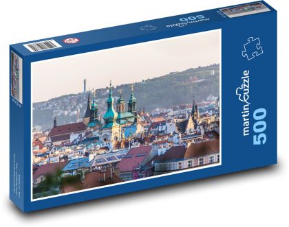 Panorama von Prag: Kleinseite - Puzzle - 500 Teile