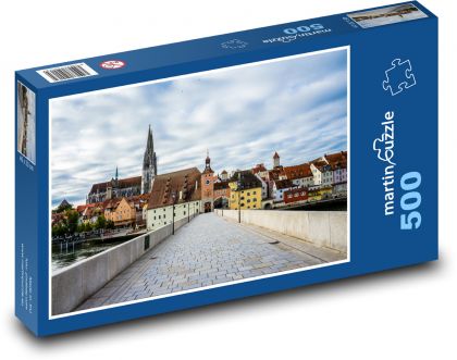 Most, město - Puzzle 500 dílků, rozměr 46x30 cm