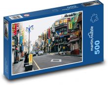 Vietnam - ulice Puzzle 500 dílků - 46 x 30 cm