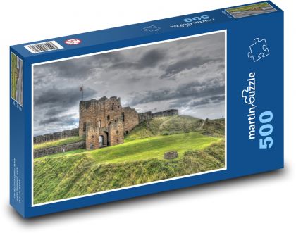 Skotsko - hrad - Puzzle 500 dílků, rozměr 46x30 cm