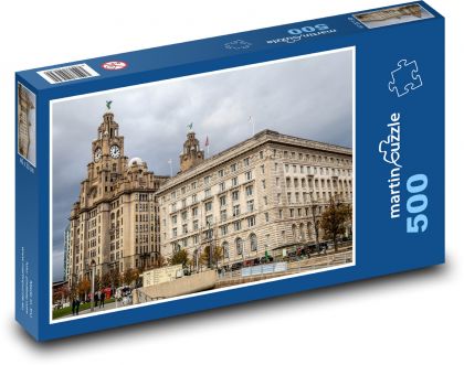 Liverpool - Architektúra - Puzzle 500 dielikov, rozmer 46x30 cm 