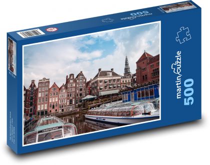 Holandsko - Amsterdam - Puzzle 500 dielikov, rozmer 46x30 cm 