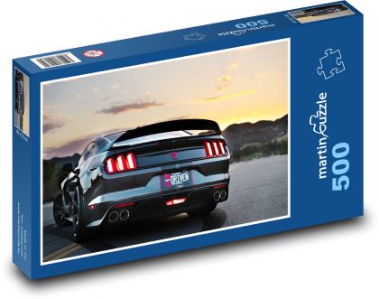 Auto - Mustang - Puzzle 500 dielikov, rozmer 46x30 cm 