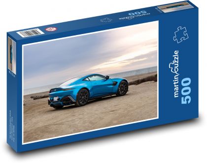 Auto - Aston Martin - Puzzle 500 dílků, rozměr 46x30 cm
