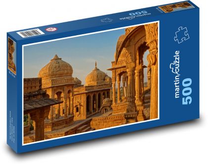 Indie - Bada Bagh - Puzzle 500 dílků, rozměr 46x30 cm