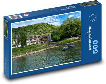 Germany - Rhine river - Puzzle of 500 pieces, size 46x30 cm 