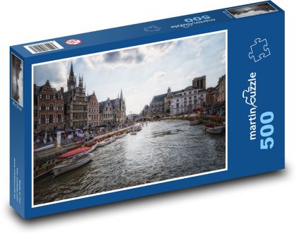 Holandsko - Amsterdam - Puzzle 500 dielikov, rozmer 46x30 cm 