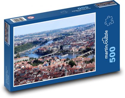 Česká Republika - Praha - Puzzle 500 dielikov, rozmer 46x30 cm 
