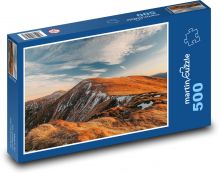 Podzimní horská krajina Puzzle 500 dílků - 46 x 30 cm