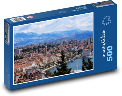 Chorvatsko - Split - Puzzle 500 dílků, rozměr 46x30 cm