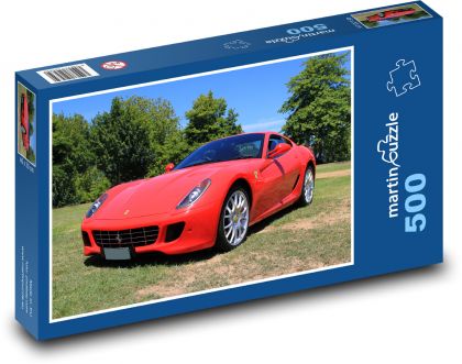 Car - Ferrari - Puzzle of 500 pieces, size 46x30 cm 