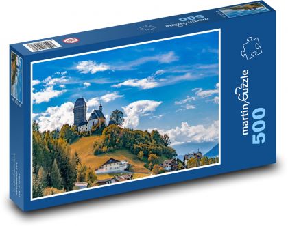Německo - Tyrolsko - Puzzle 500 dílků, rozměr 46x30 cm