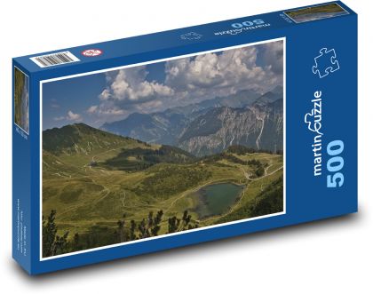 Alps, nature - Puzzle of 500 pieces, size 46x30 cm 