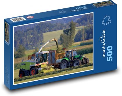 Traktor, Erntemaschine, Ernte - Puzzle - 500 Teile