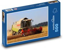 Kombajn na poli Puzzle 500 dílků - 46 x 30 cm