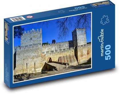 Lizbona, twierdza - Puzzle 500 elementów, rozmiar 46x30 cm