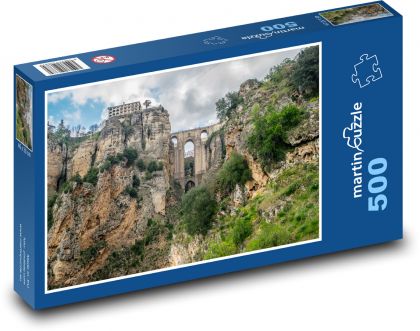 Andalusie Španělsko  - Puzzle 500 dílků, rozměr 46x30 cm